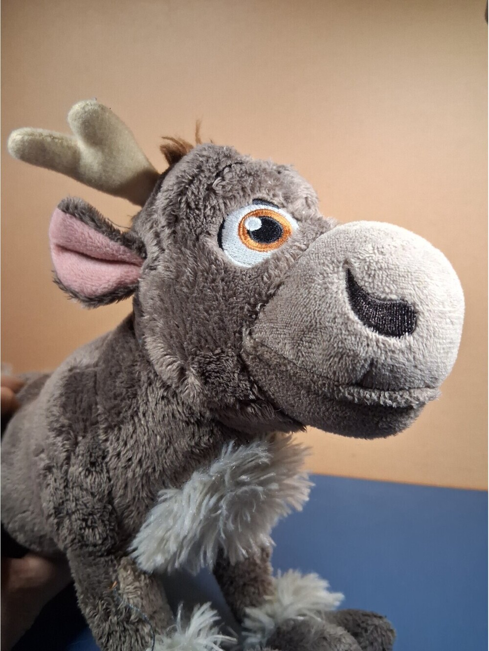 Authentic Disney Store Frozen Baby Sven Plush Reindeer 11" Stuffed Animal